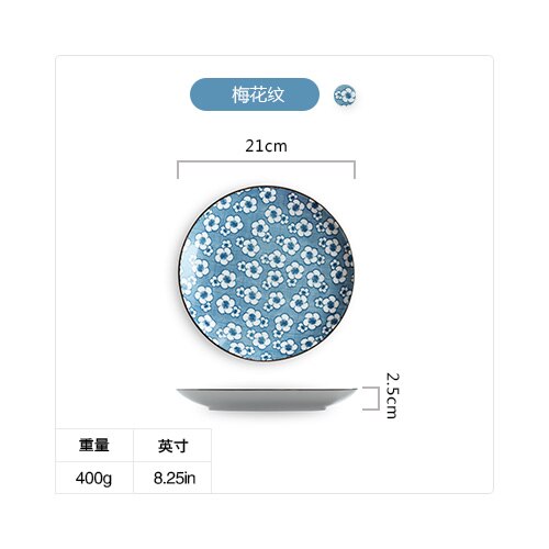 Japanese Ceramic Tableware Dinner Porcelain Dinnerware T Kitchen Plate Dishes for Restaurant White Porcelain Dishes & Plates: 3