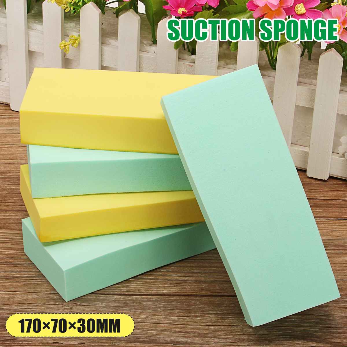 1pcs 170x70x30mm PVA Best Suction Cleaning Sponge Block Super Absorbent Water Big Plus Thickened Suction-block Cleaning Sponge