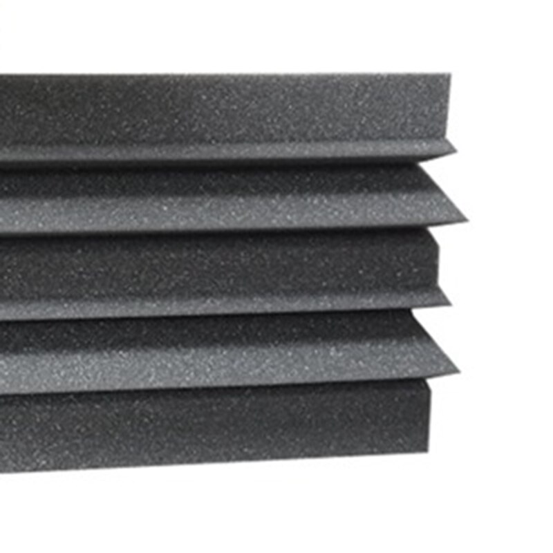 Eponge basse pour mur d'angle noir isolation phonique piège basse mur acoustique mousse rembourrage Studio Foa