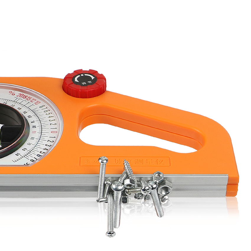 Multi-functional Slope Measuring Instrument Magnetic Angle Meter Horizontal Universal Aluminum Alloy Measurement Tools