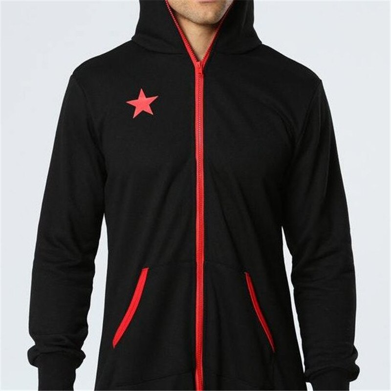 One Piece Pyjamas Men Trend Hooded Sleep Lounge Sleepwear Zipper Solid Sweater Homewear For Adults Men DS50983