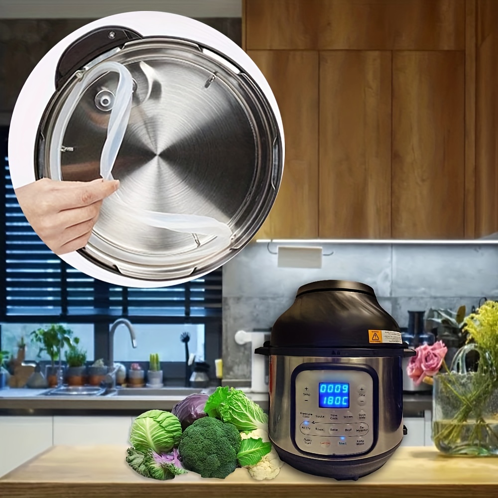 1 Stück Dichtungsring aus lebensmittelechtem Silikon für Instant-Topf – alternativer Gummi-Dichtungsring für Töpfe mit 3, 5, 6 und 8 Quart
