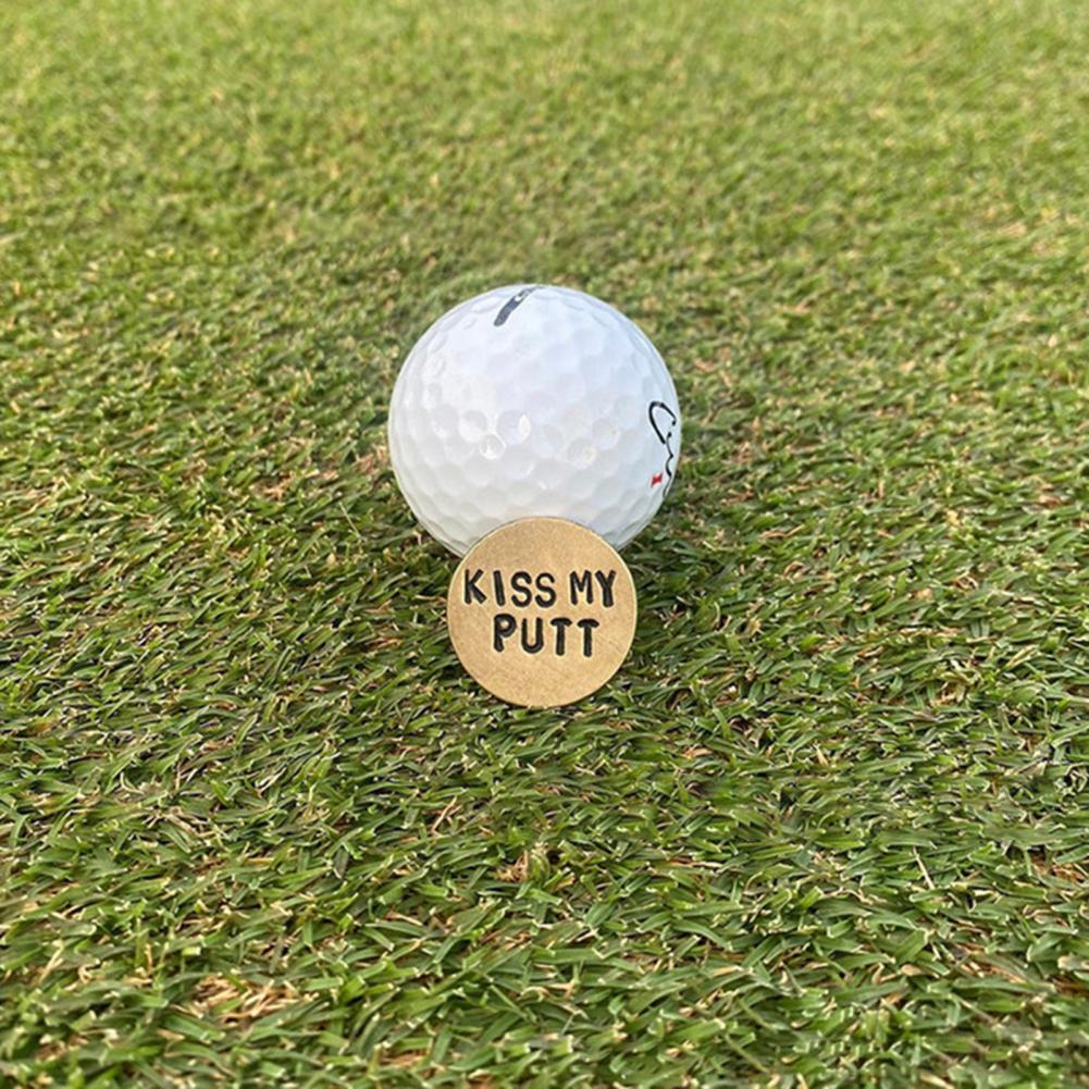 Golf Ball Markers Alloy Golf Cap Marker Easily Use Lightweight High Strength Golf Cap Marker
