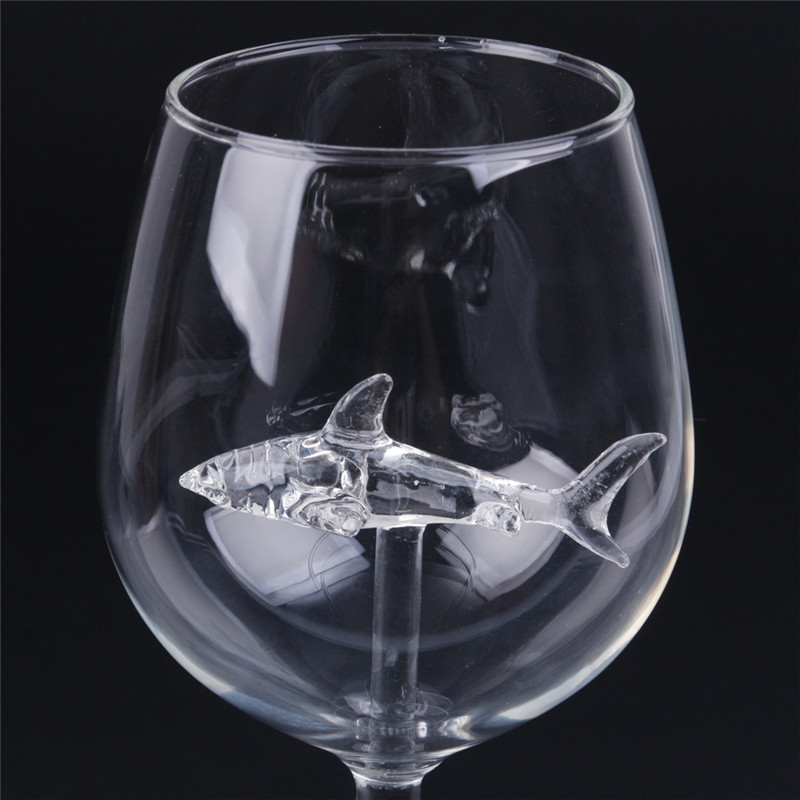 Fint europeiskt kristallglas haj rödvinsglas kopp glas 300ml haj stil högklackat vinflaska kopp bröllopsfest