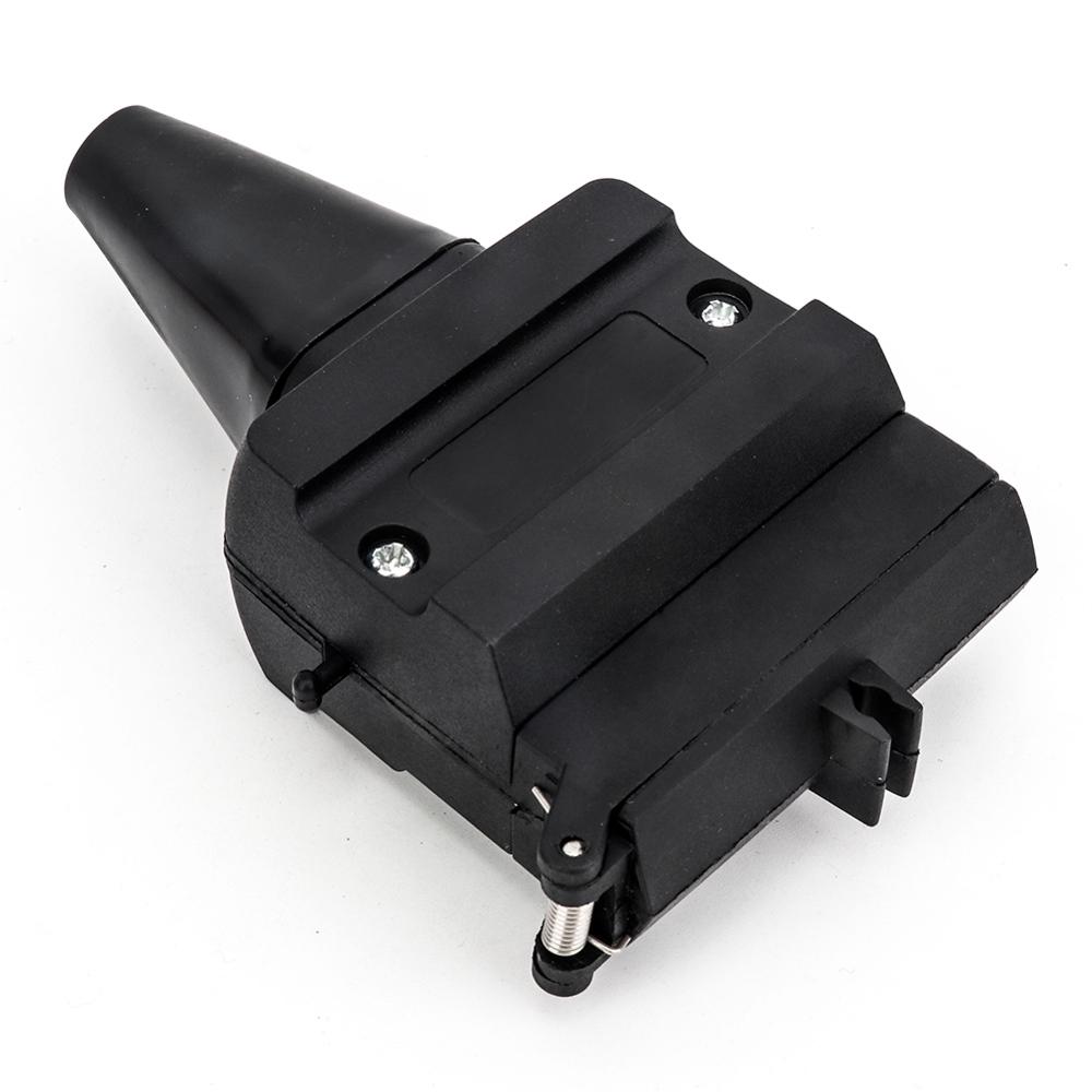 Remolque de 12 Pines de Tirol, enchufe macho T25488P3 plano, adaptador australiano de 12V con conector de pantalla de luz de señal de vaina de PVC,