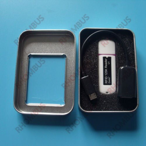 Micro 125KHz RFID Reader USB(8 digit D) Interface Support Ipad/Android/Windows