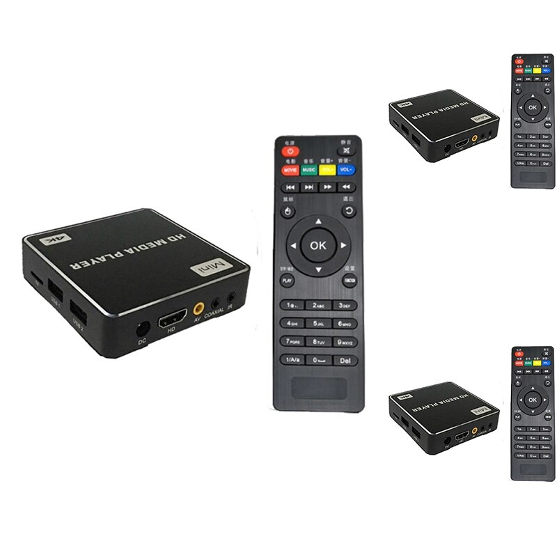 4K Media Player - RK3229 Processor - 8GB Storage - HDMI Output - Auto Loop Video for Advertising