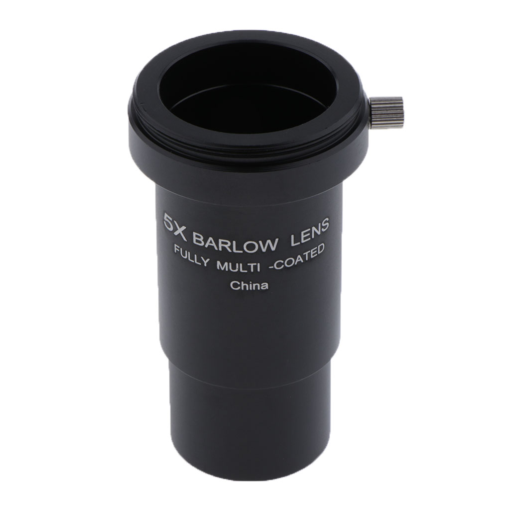 Barlow Lens 3X Telescope Eyepiece Optical Photography Accessory Moon Planet Nebula Star Observation