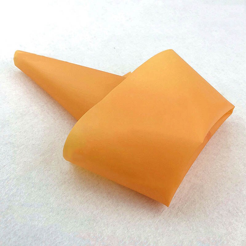 Sac de pâtisserie en Silicone réutilisable tuyauterie outils de décoration de gâteau bricolage Cupcake nouveaux sacs de pâtisserie gâteaux de cuisine pâtisserie fournitures Orange