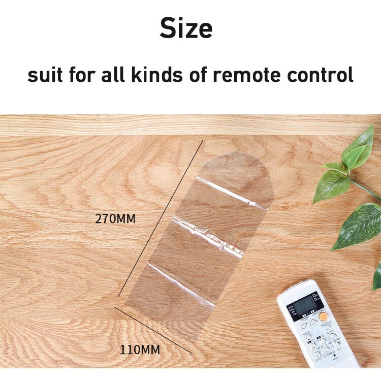 25Pcs Waterproof Heat Shrink Film Clear Video TV Air Condition Remote Control Protector Cover Home Case For Remote Control