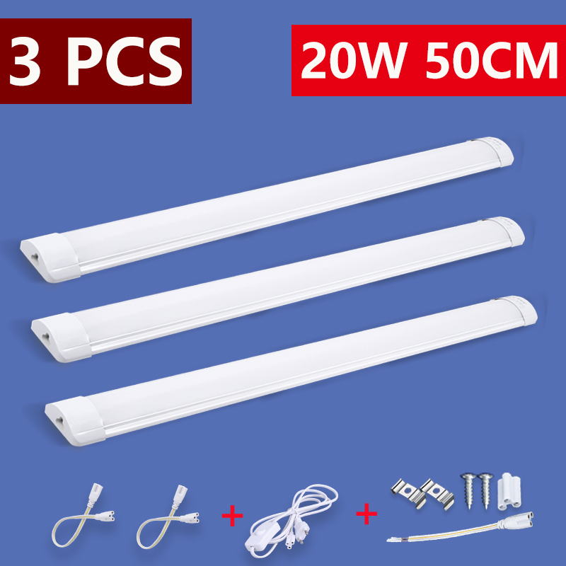 Luces Led para armario de cocina, iluminación Led para armario, 5W, 10W, 20W, lámpara de pared de tubo para habitación, armario, cocina, hogar, 220V