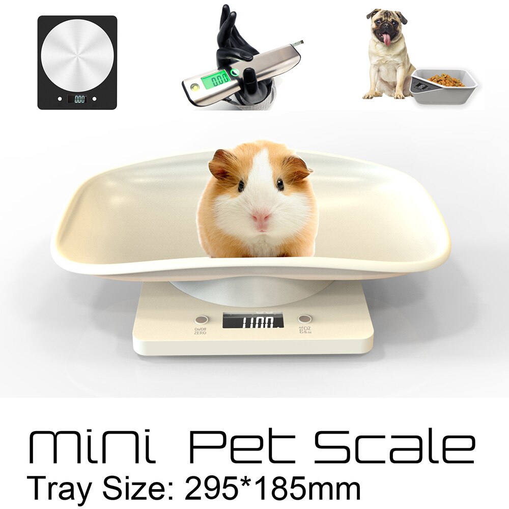 HD LCD Display Measure Tool Plastic Electronic Digital Baby Pet Scale Infant Pet Body Weighing Tools