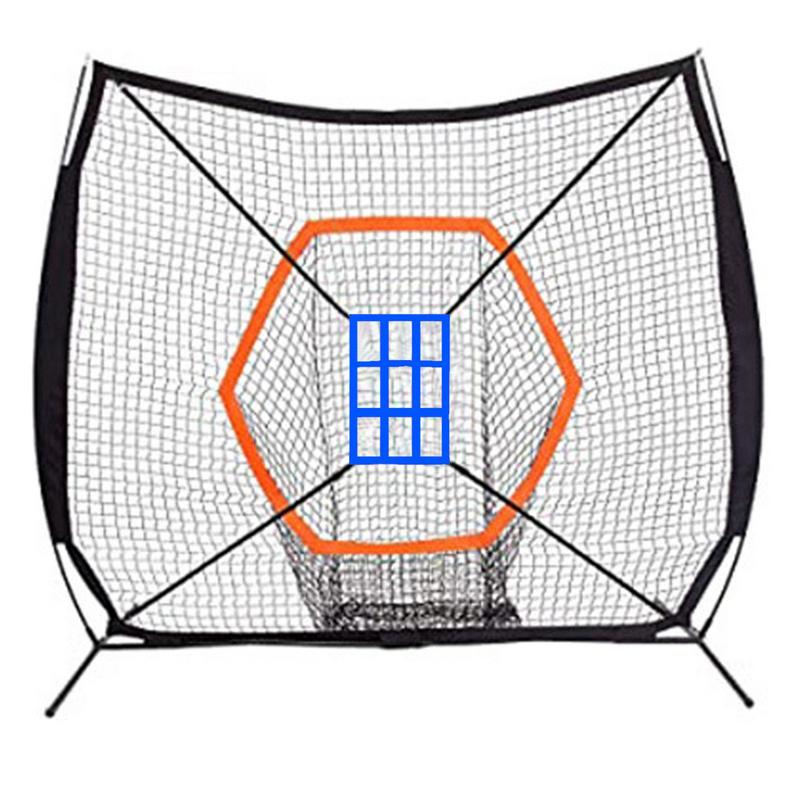 Filet d'entraînement de baseball et de softball, équipement portable pour frappe, lancer, frappe, battement