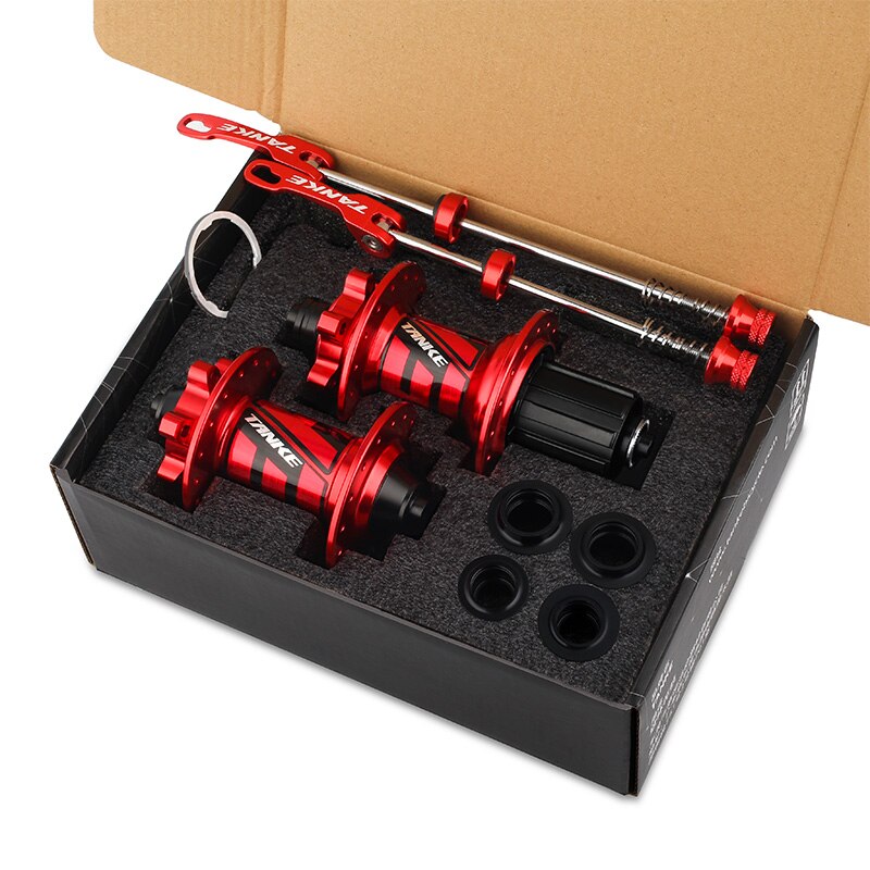 TANKE 32 hub 36 Holes MTB Bike 6 pawls 6 bearing hubs for 7 8 9 10 11 12s speed cassette frewheel aluminum alloy 142 boost 148