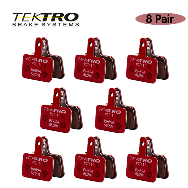 Tektro P20.11 Mtb Fiets Schijfrem Pad Metalen Keramische Pad Voor Shimano M7100 M8100 M9100 M987 M985 M785 M675 M615 m447 M395 M375: 8 pair in bulk