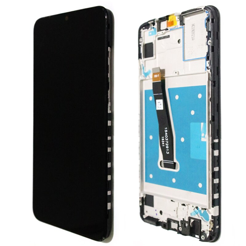 Pantalla táctil Original probada de 6,21 pulgadas con marco para Huawei P Smart , montaje de digitalizador LCD con pantalla táctil POT-LX1 L21 LX3