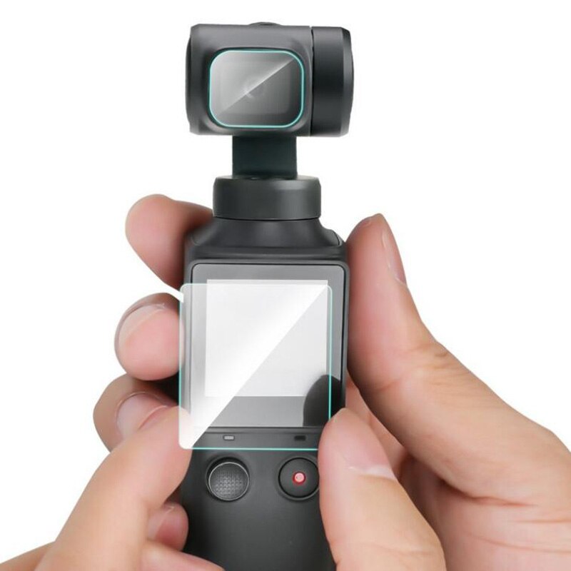 Tempered Glass Screen Protector Cover For FIMI PALM Handheld Gimbal Pocket Camera Lens LCD Screen Protection Film Case Accessory