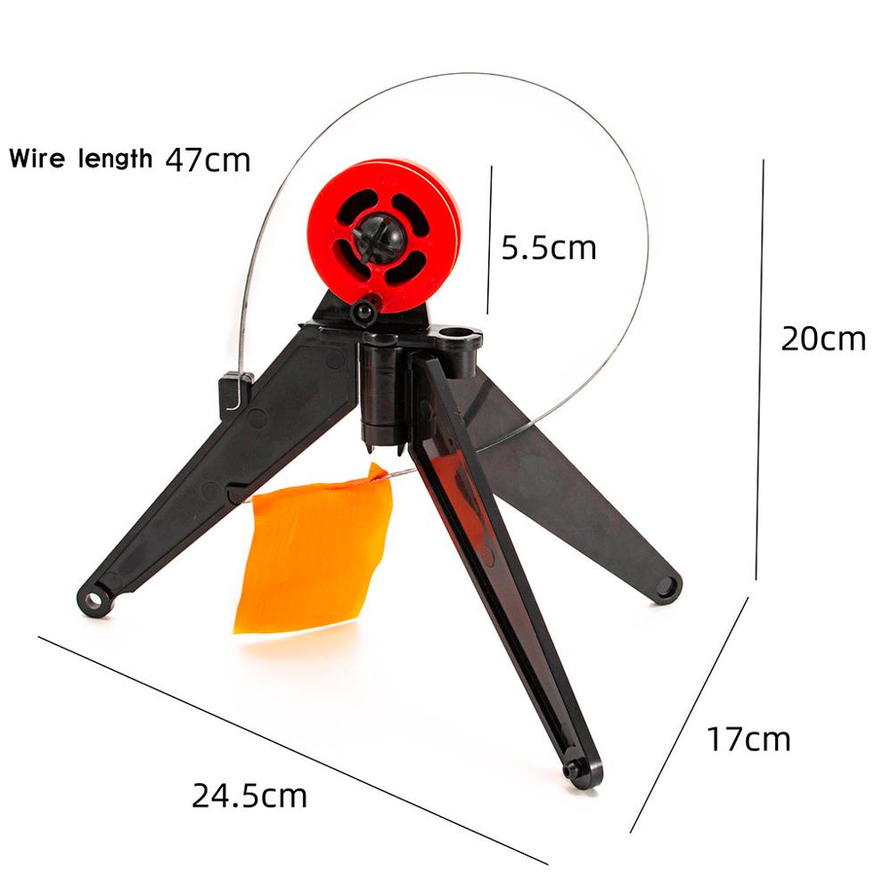 Ice Fishing Tip-Up Ice Fishing Gear Ice Fishing Rod Tip-Up Ice Compact Flag tackle Perfect for Ice Fishing W@
