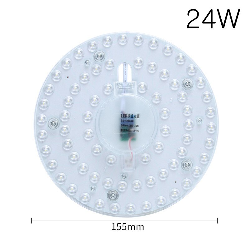 50W 36W 24W 18W 12W LED anello pannello cerchio luce SMD LED rotondo soffitto bordo lampada circolare AC 220V 230V 240V LED downlight: Round 24W / Warm White