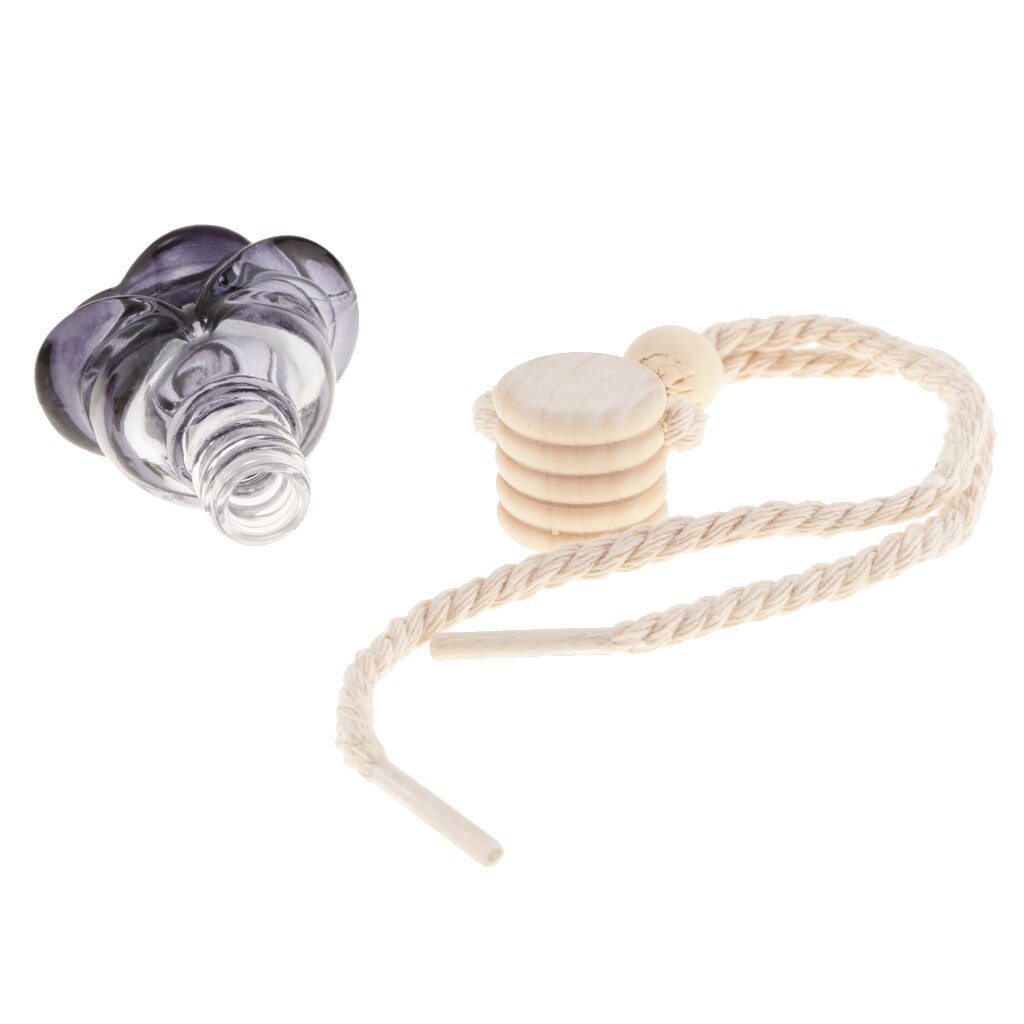 12 sztuk odświeżacz powietrza z nadrukiem w samochody wiszące dyfuzor butelka 10ml perfumy butelka na perfumy kwiat