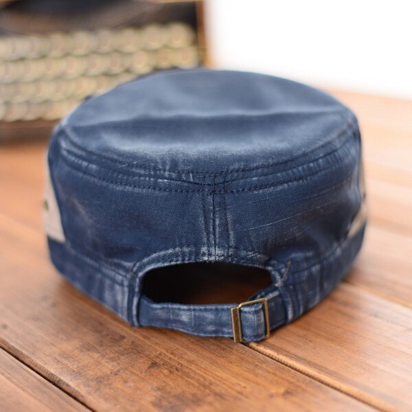 NEUE Klassische Männer Frauen Einstellbare Armee Plain Vintage Hut Kadett Baseball Kappe D3