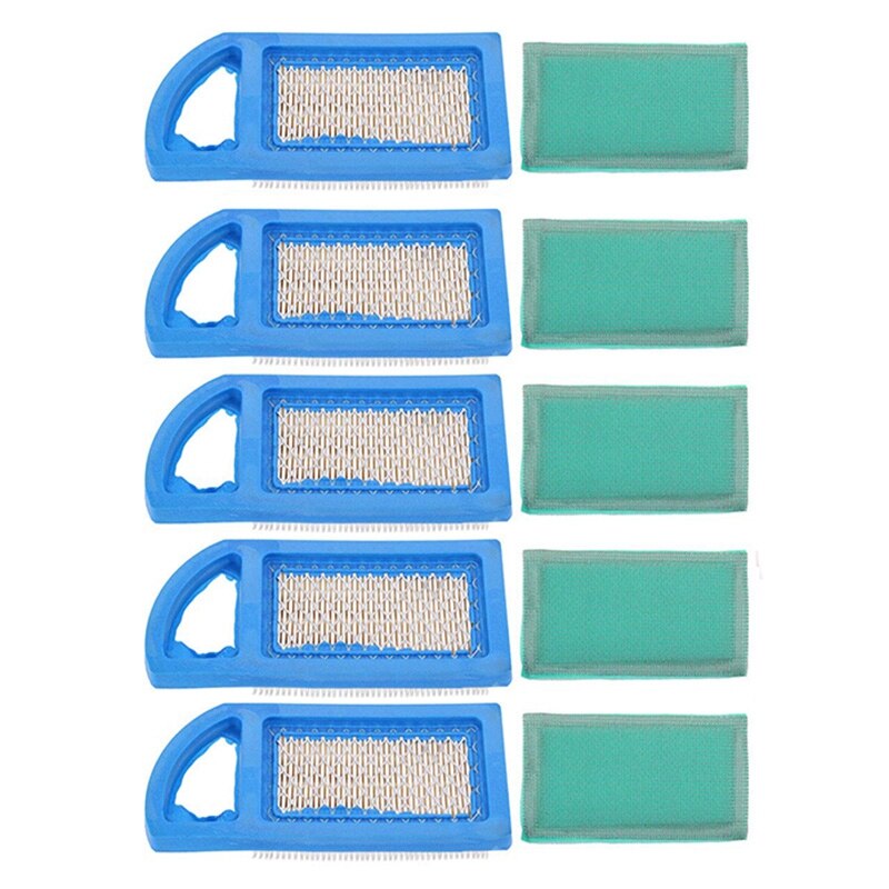 GTBL 5X Air Filter for Briggs &amp; Stratton 613022 650821 697152 698413 797007 794421 5079 4213 697292 4212 21A902 21A907 21A977 21