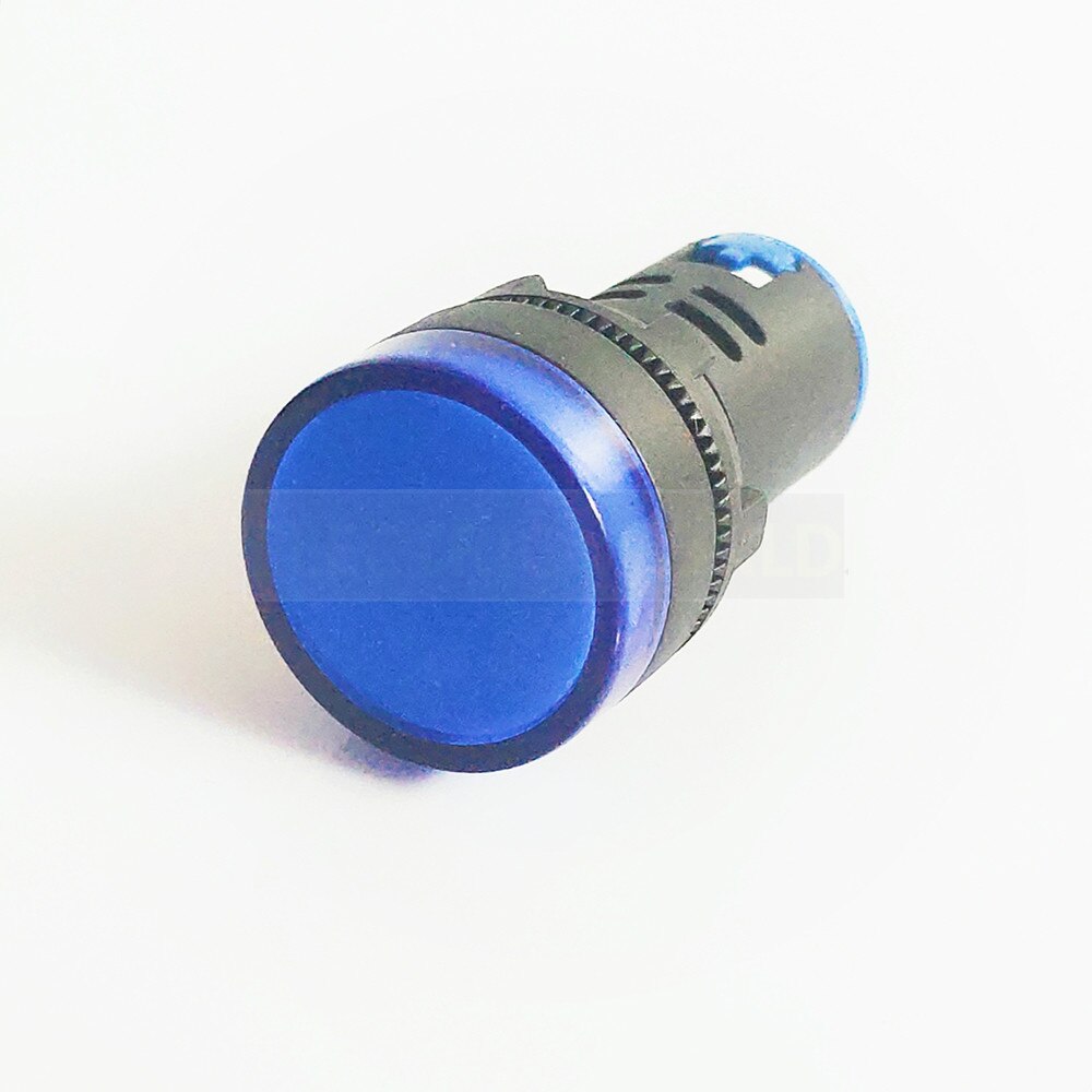 16mm plastic Indicator lights waterproof Signal lamp no wire 12V 24V 220v power signal lamp LED indication indicator light