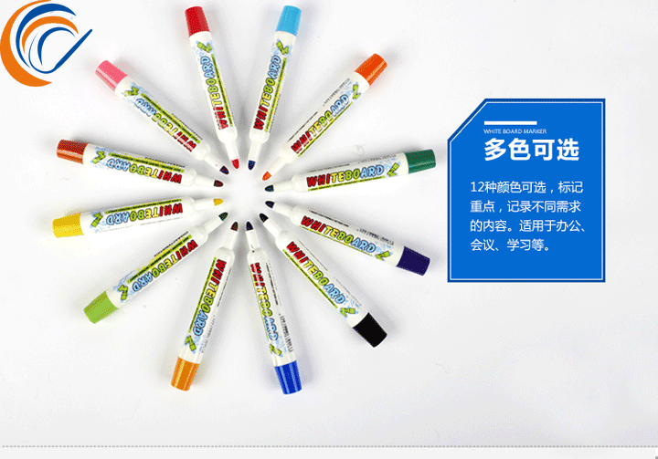 Briefpapier Kinderen 12 Kleuren Per Set Kleur Whiteboard Pen