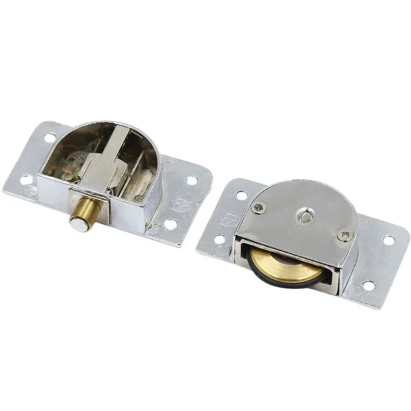 Ruller skydedørshjul skabstrisse hængende garderobeskabe møbler soveværelse / garderobedøre: Gul