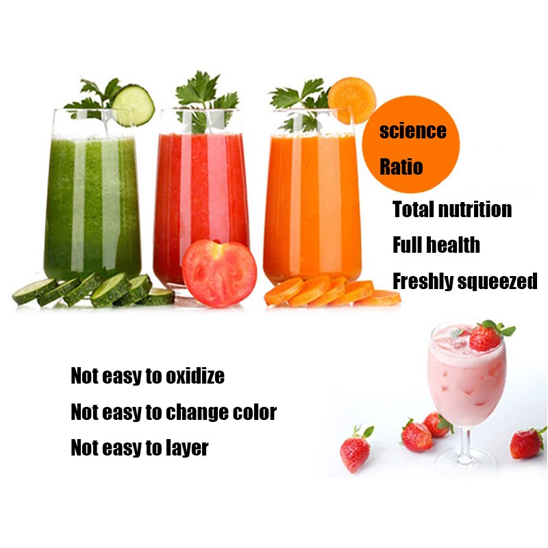 500ml High Power Blender Mixer Electric Juicer Machine Smoothie Blender Food Processor Personal Juice Blender Cup