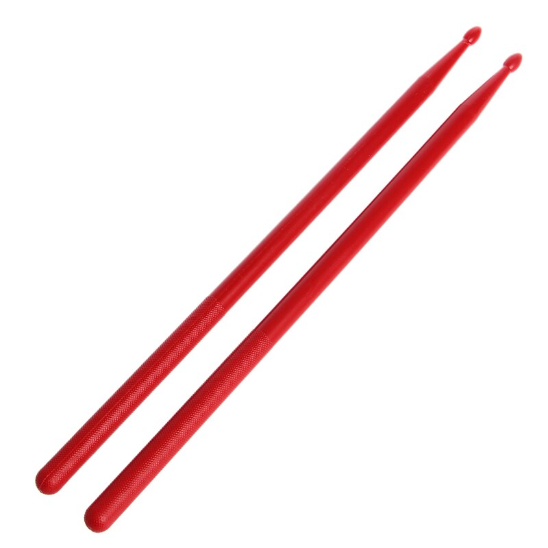 A Pair Of Drumsticks Nylon Drum Stick Set Lightweight: Red