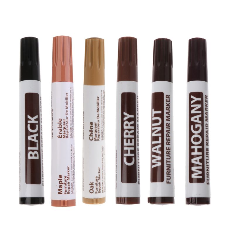 Furniture Repair Wood Cabinet Floor Touch Up Markers Scratch Filler Remover 6XDD