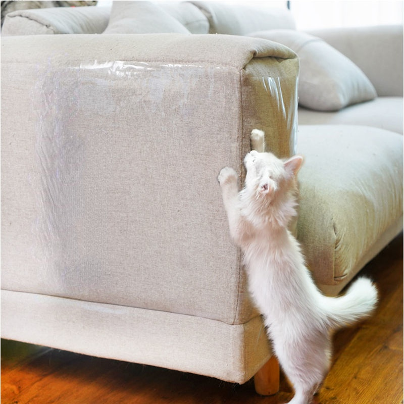 Anti Cat Scratch Sofa Protection Sticker Artifact Anti Cat Claw Scratch Sofa Stick Corner Door Cat Scratch Board Climb Cat Toy: suit Leather sofa 3M / W 15CM