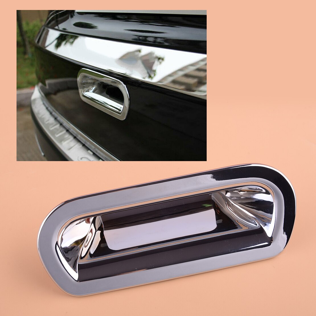 Auto Chrome Kofferbak Staart Deurklink Kom Cover Trim Fit Voor Honda CR-V