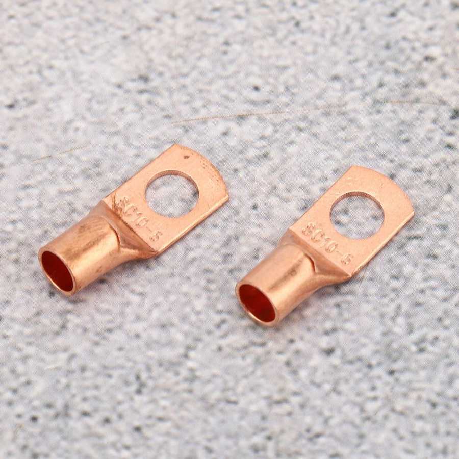 Terminal Red Copper Connecting Terminal Electrical Industry Mechanical Equipment Automobiles for Household Appliances