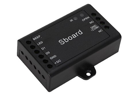 Sboard Mini Einzelne Tür Regler Einzelne tür Zugriff Regler Verbinden mit Jeder Leser Wiegand 26 ~ 37 Bits Ausgang