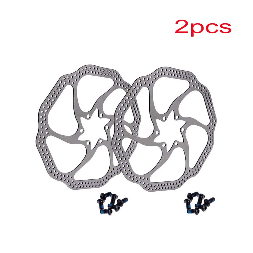 2Pcs G3 HS1 180Mm 160Mm 6 Inch Roestvrij Stell Rotor Schijfrem Voor Mtb Mountain Road Cruiser fiets Fietsonderdelen