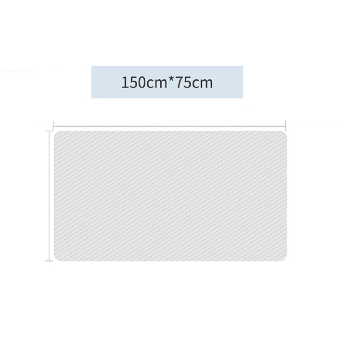 Vinter elektrisk teppe varm varmematte pute kaste over under sengen madrass ikke-vevd teppe justerbar 3 farger 150*75cm