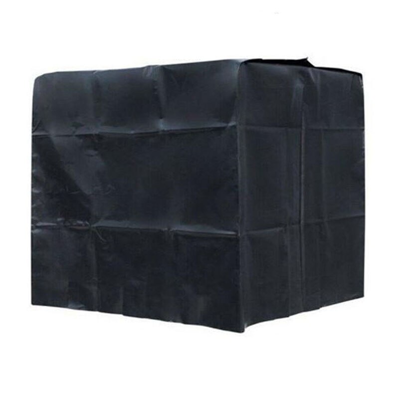 Duurzaam Tuin Outdoor Cover Voor Regen Water Tank Waterdicht En Stofdicht Cover Regenwater Tank Oxford Doek Uv Bescherming Cover: black