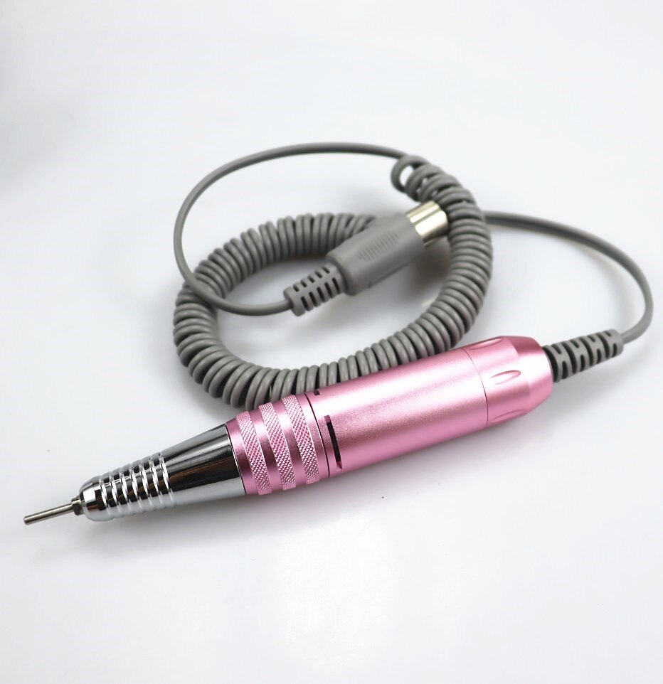35000rpm Strong 210 Electric Nail Drill 65W Milling Machine for Manicure Pedicure Nail Drill Apparatus for Manicure Machine Tool: Light Grey