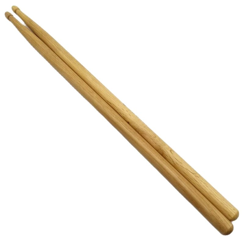 Baquetas para batería de buena , 1 par, 2B, Banda de Música, Color madera