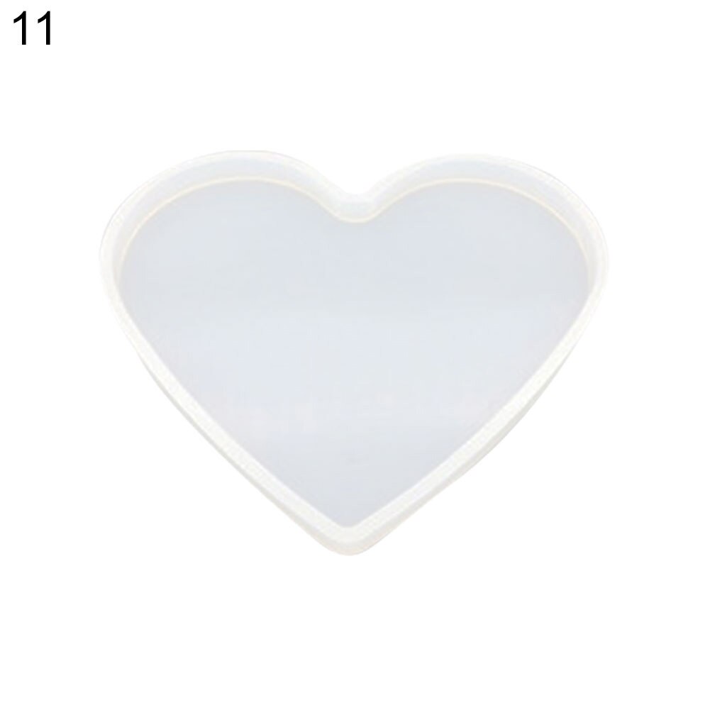 Onderzetter siliconen mallen wolkvormige hars sieraden maken diy uv epoxyhars gietmallen: 11