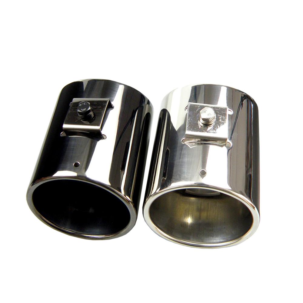 CHROME EXHAUST EXTENSION TIP suitable for Mitsubishi Pajero Sport QE MZ330941 Genuine muffler tip