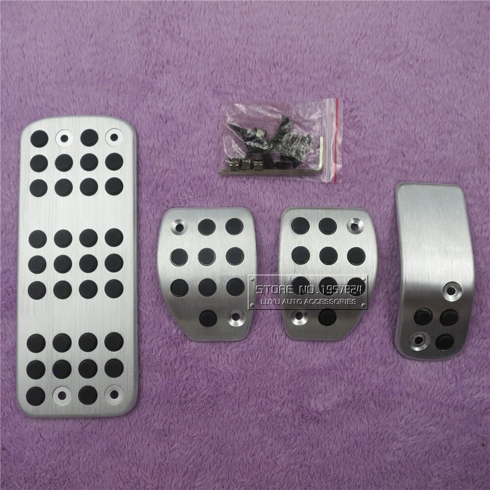 DEE Car Gas Foot Rest Modified Pedal Pad Plate for PEUGEOT 207 301 307 208 308 408 cc/CITROEN C3 C4/DS 3 4 6 DS3 DS4 DS6