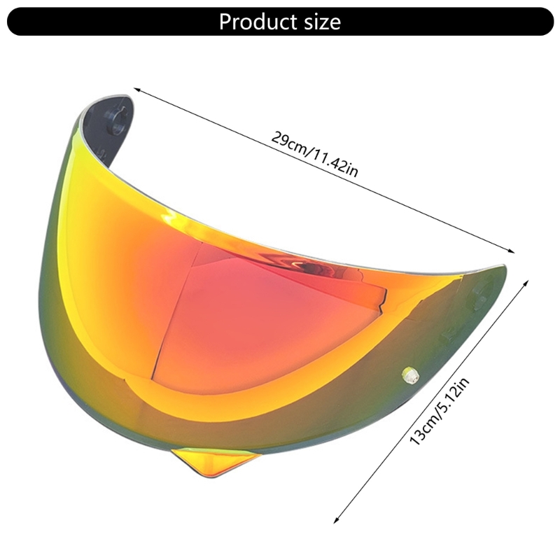 Visores cascos con visión angular, fácil instalación, lentes para cascos motocicleta, equipo para montar en simples