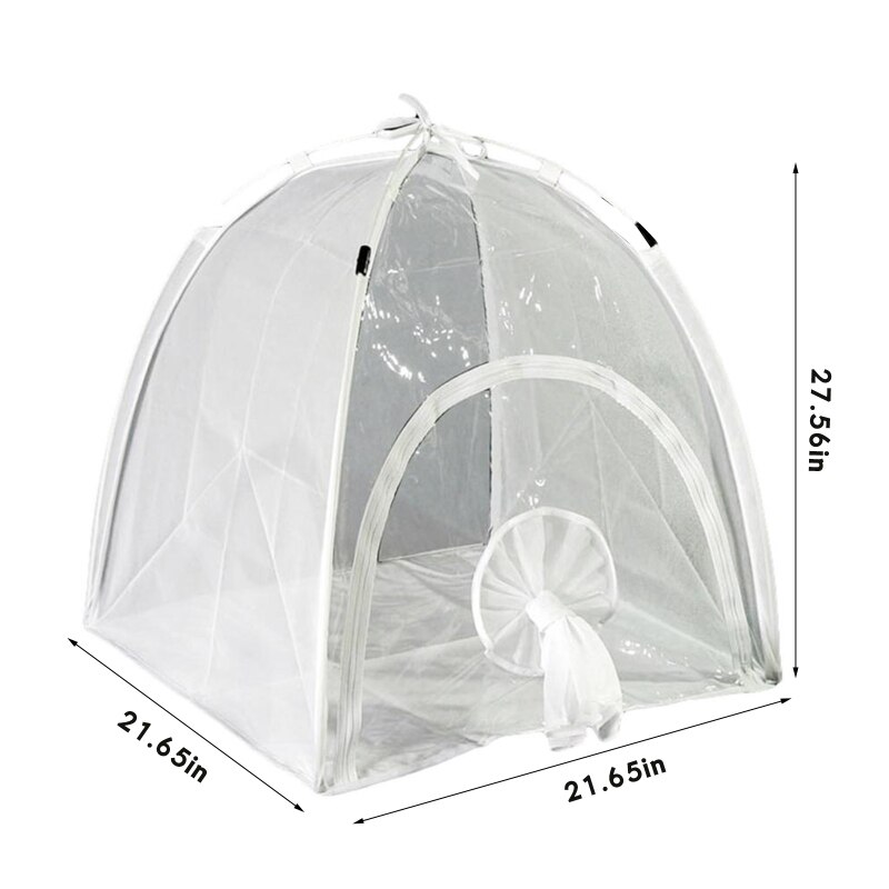 Multifunctional Plant Insulation Shed Garden Greenhouse Folding Mini Transparent Greenhouses PVC Warm Room PVC Warm Garden Set