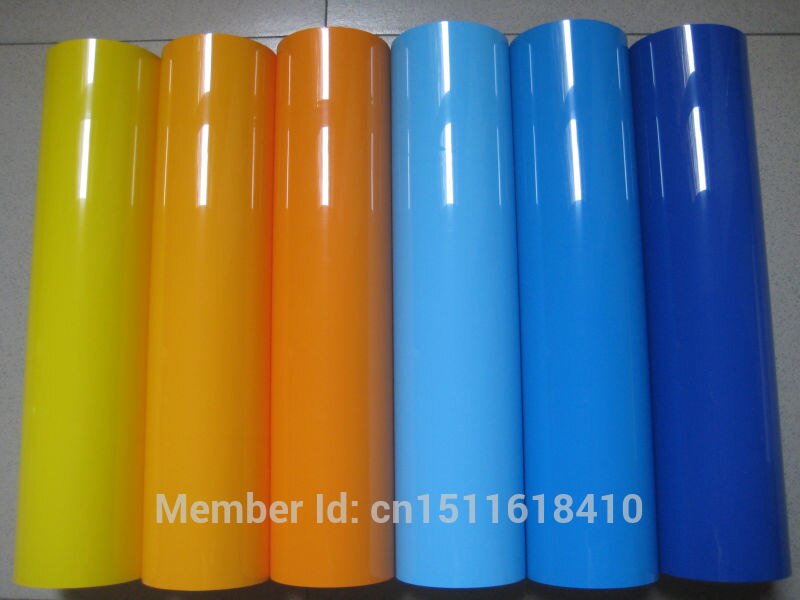 CDU-15 Lemon Yellow Korea 2 meters heat transfer PU vinyl heat press cutting plotter