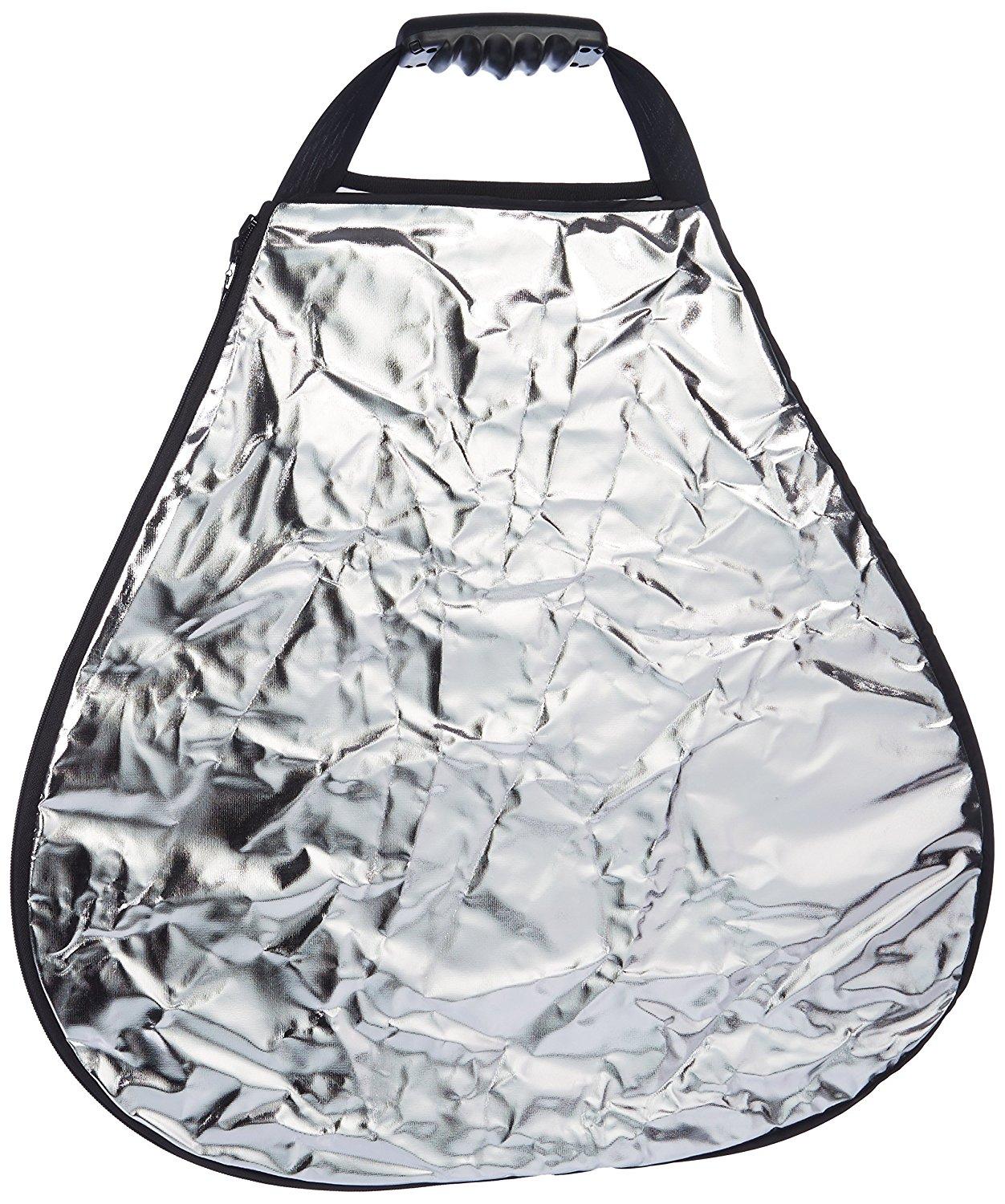 Neewer 60 cm 5 in 1 Collapsible Triangle Multi Camera Lighting Reflector Diffuser Kit w/ Grip and Carrying Case for Photography