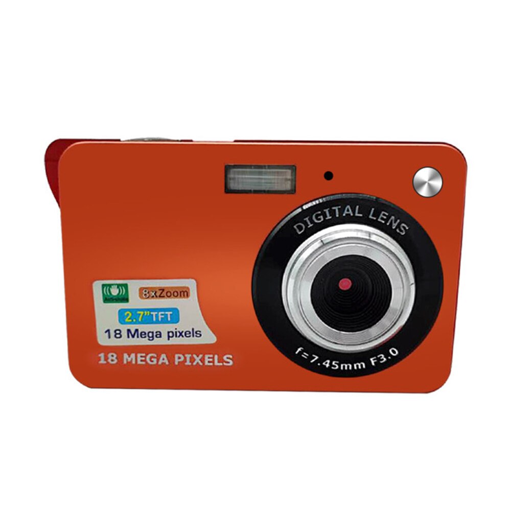 KOMERY Digital Camera 2.7 Inch TFT Screen CMOS Anti-shake 8X Digital Zoom Cam 18MP Digital Video Camcorder