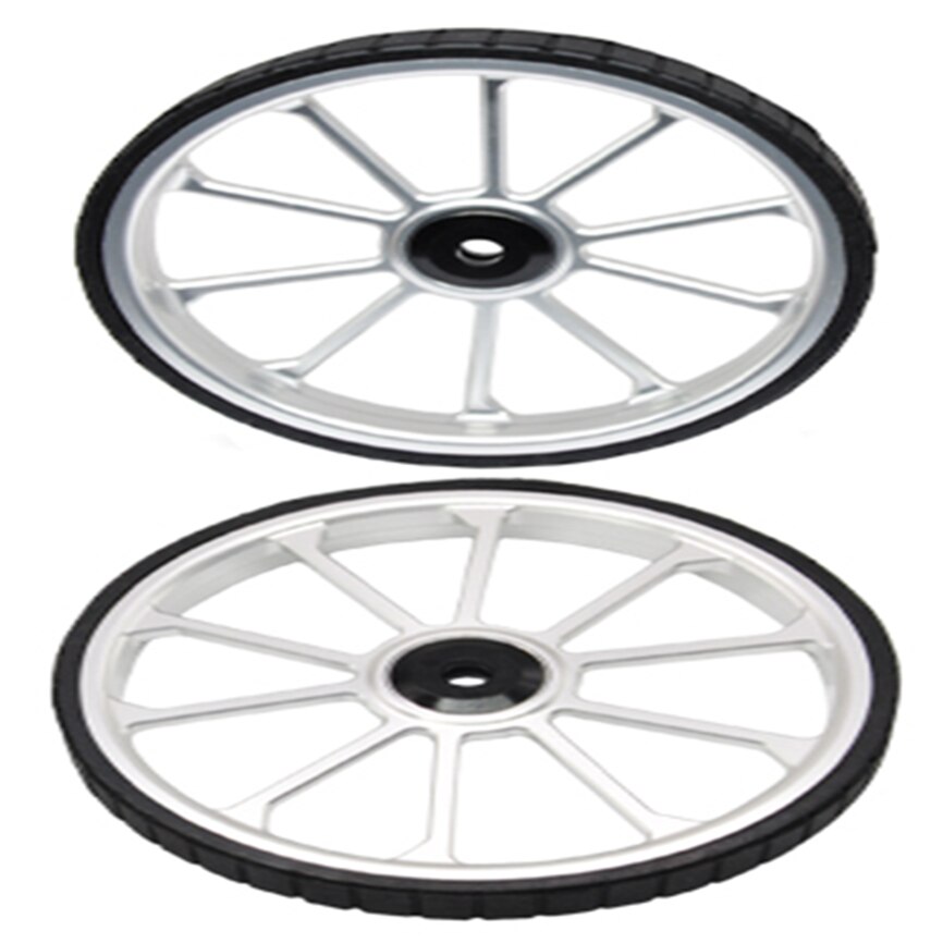 Litepro Falten Fahrrad 100MM Durchmesser Große Einfache Rad Verlängerung Stange Teleskop Legierung Schieben Räder Für Brompton Birdy Fahrrad: 2Stck Silber-